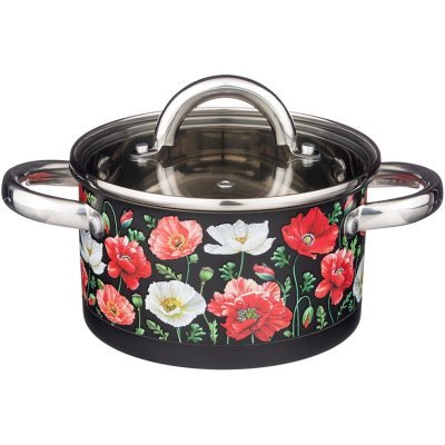 Кастрюля agness маки со сте...