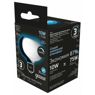 Лампа светодиодная Gauss Fi...