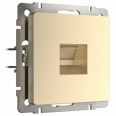 Розетка Ethernet RJ-45 без рамки Werkel шампань W1181011 WRK_a050873