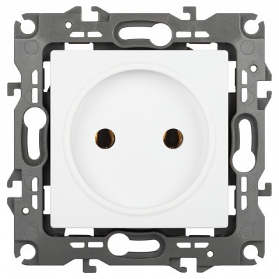 Розетка без заземления, без...