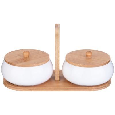 Набор банок с дерев. крышко...