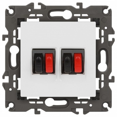 Розетка акустическая без рамки Эра Эра Elegance 14-3112-01 ER_B0034326