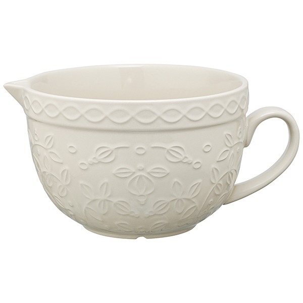 Фото Кувшин для смешивания бежевого цвета с рельефным узором Ягоды Тайги из коллекции russian north, 2л (75206) - интернет-магазин МегаТерем в Москве