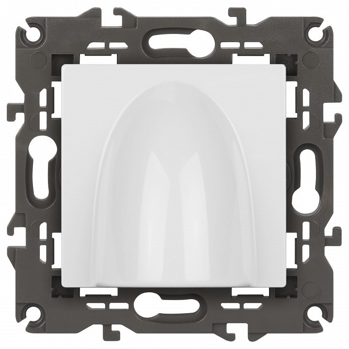 Фото Розетка для вывод кабеля без рамки Эра Эра Elegance 14-6003-01 ER_B0051065 - интернет-магазин МегаТерем в Москве