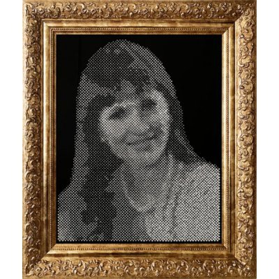 Картина Портрет 31 с кристаллами Swarovski (2270)