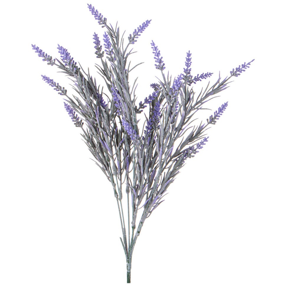 Фото Ветка искусственная лаванда  7*32*28см Lefard (268-122) - интернет-магазин МегаТерем в Москве