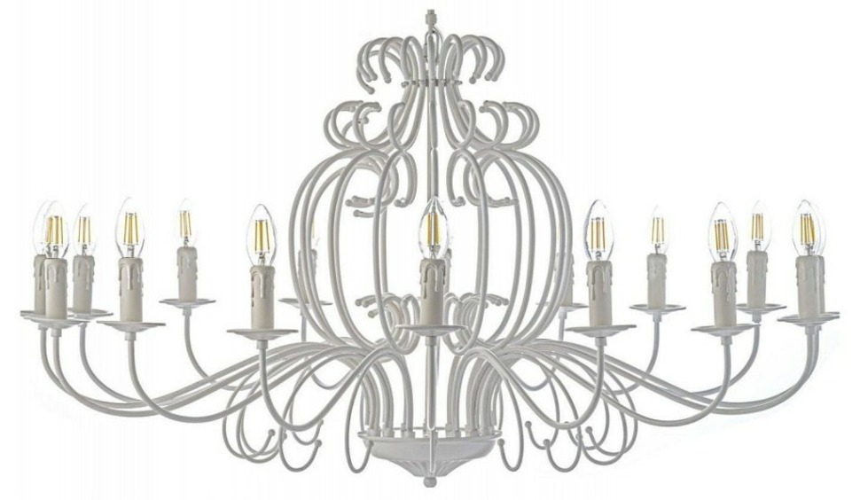 Фото Подвесная люстра Arti Lampadari Amaro Amaro E 1.1.16 W AL_Amaro_E_1.1.16_W - интернет-магазин МегаТерем в Москве