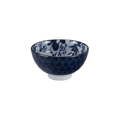 Чаша 16698, 12 см, фарфор, white, blue, TOKYO DESIGN