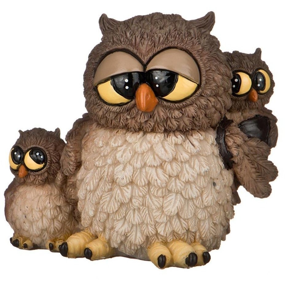 Фото Фигурка совята итри 10*7 см. высота=9 см. Lefard (537-293) - интернет-магазин МегаТерем в Москве