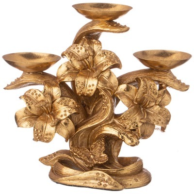 Подсвечник коллекция "рококо", 26,3*12*23,3cm Lefard (504-377)