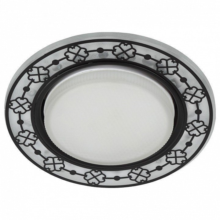 Фото Встраиваемый светильник Эра DK LD28 DK LD28 WH/BK ER_B0037390 - интернет-магазин МегаТерем в Москве