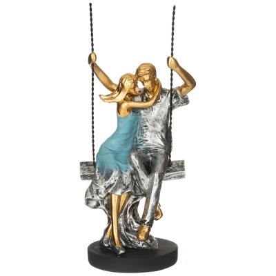 Фигурка декоративная "влюбленные" 14,8х12х29,5см Lefard (146-1845)