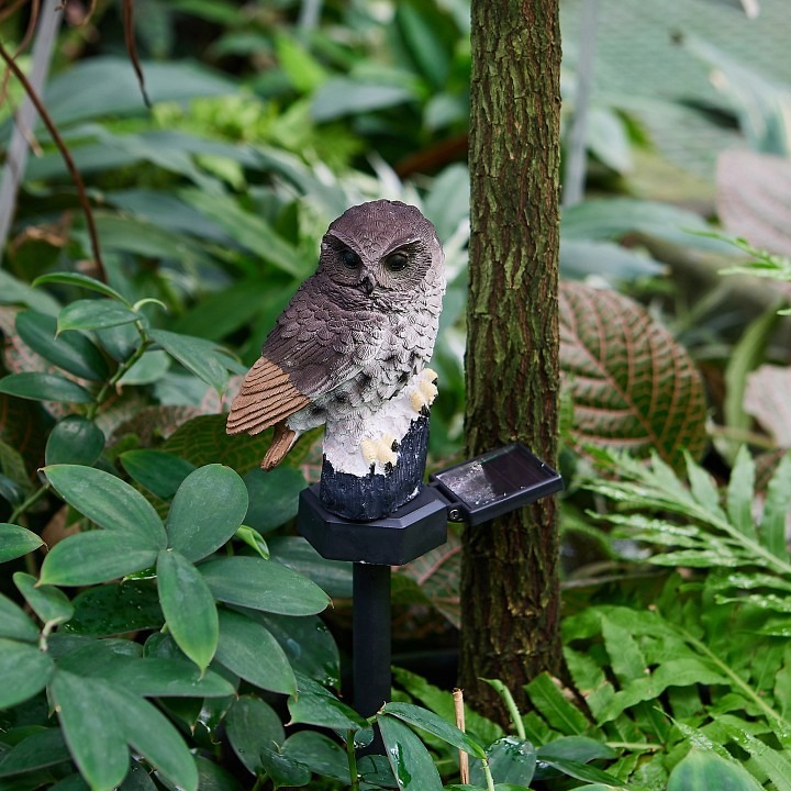 Фото Птица световая Uniel BROWN OWL UL-00011605 UL_UL-00011605 - интернет-магазин МегаТерем в Москве