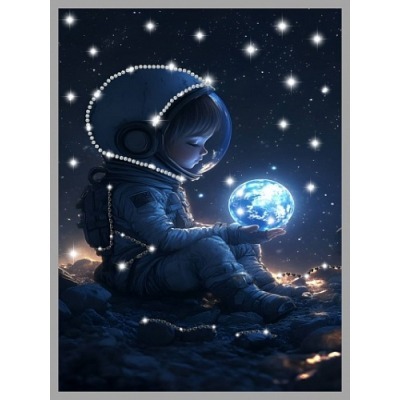 Картина Звёздное дитя с кри...