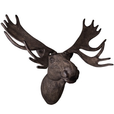 Голова лося 4452, металл, m...