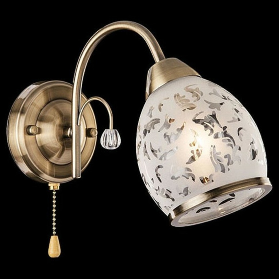 Фото Бра Eurosvet Gabriella 30026/1 античная бронза EV_73988 - интернет-магазин МегаТерем в Москве