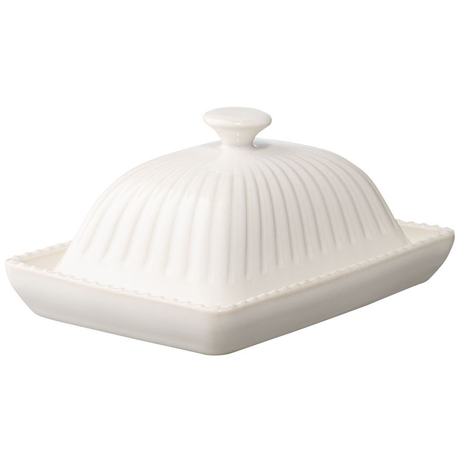 Фото Масленка белого цвета из коллекции kitchen spirit (73607) - интернет-магазин МегаТерем в Москве