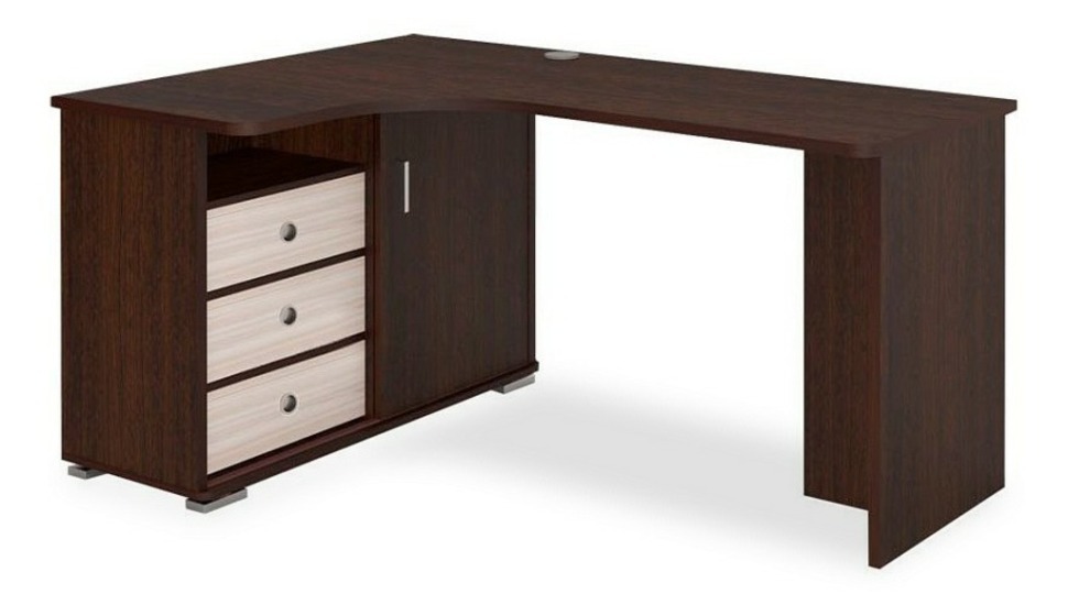 Фото Стол письменный Домино СР-165С MER_SR-165S-VKV-LEV-NOVYJ - интернет-магазин МегаТерем в Москве