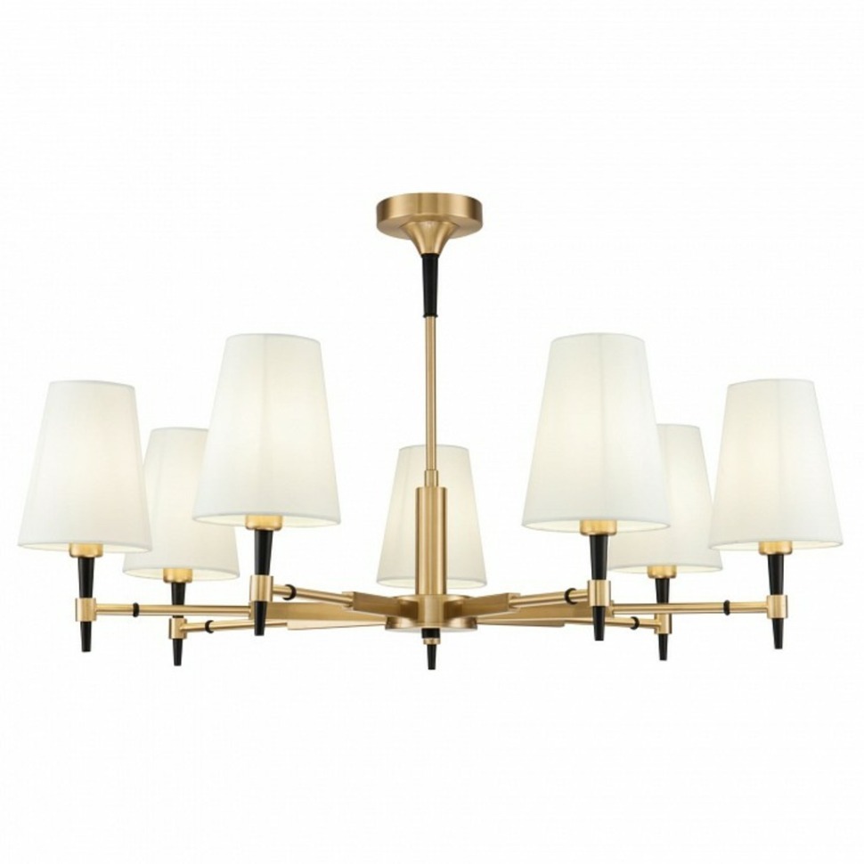 Фото Люстра на штанге Maytoni Zaragoza H001CL-07BS MY_H001CL-07BS - интернет-магазин МегаТерем в Москве