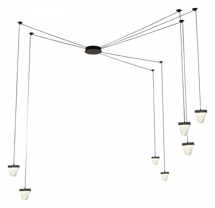 Фото Подвесная люстра Lussole Littlerock LSP-7096 - интернет-магазин МегаТерем в Москве