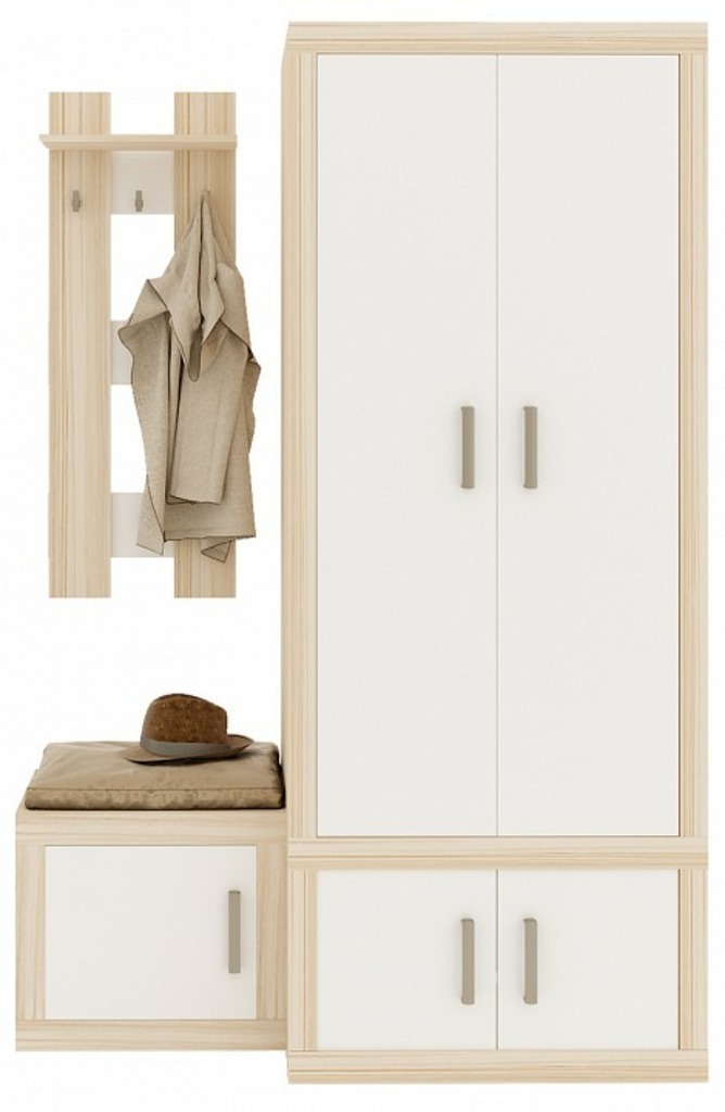 Фото Стенка для прихожей Toivo ТОЙ-ПР 2 MER_TOJ-PR-2-KBE - интернет-магазин МегаТерем в Москве