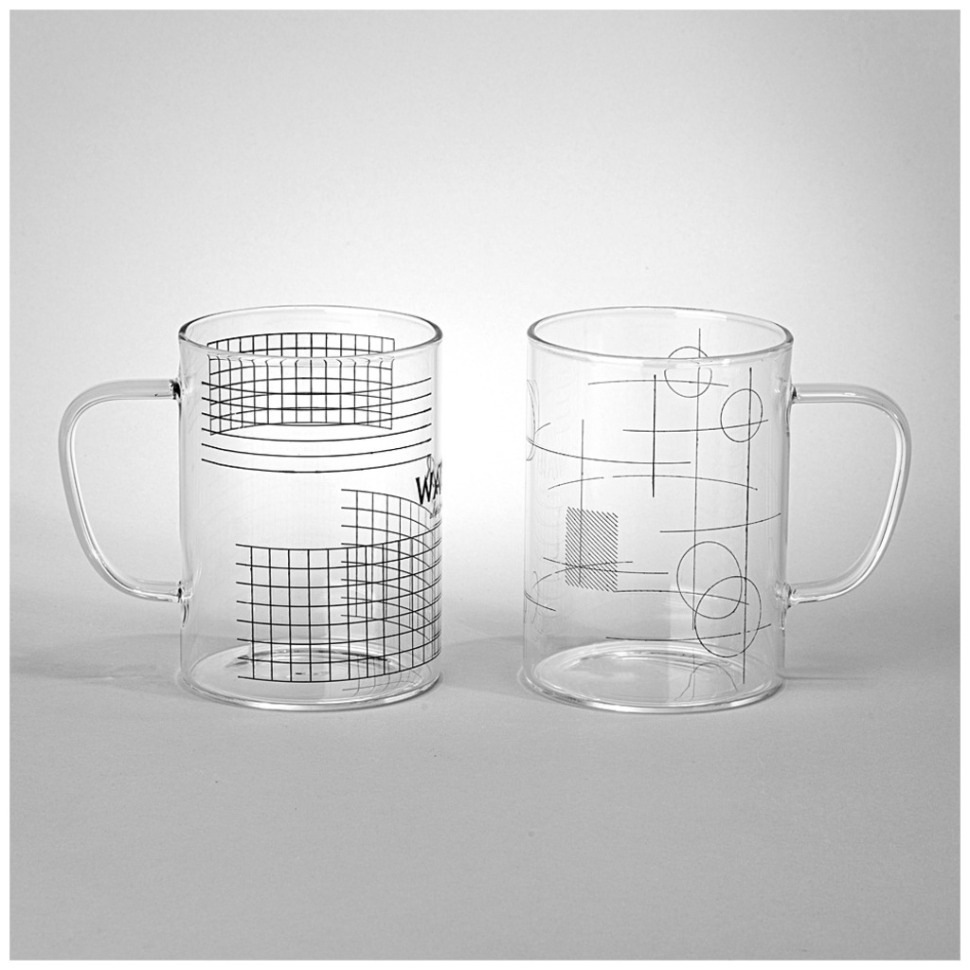 Фото Набор из 2-х кружек 480 мл d=8 см h=10,5 см Agness (886-170-1) - интернет-магазин МегаТерем в Москве