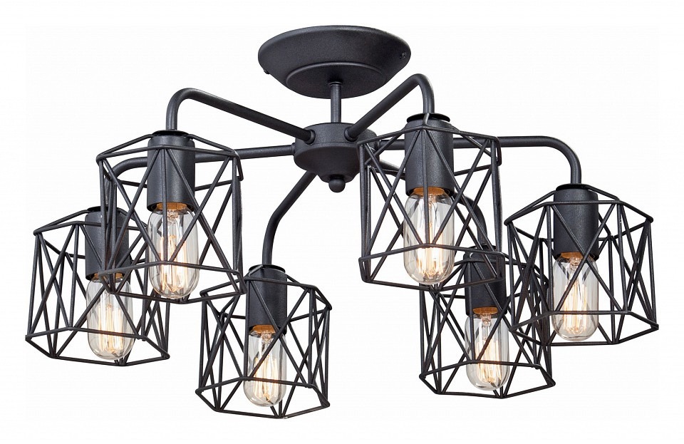 Фото Люстра на штанге Vitaluce 4382 V4382-1/6PL VI_V4382-1_6PL - интернет-магазин МегаТерем в Москве