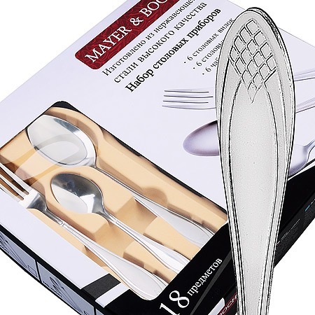 Фото Набор столовых приборов на 6 персон 18 предметов (40541) - интернет-магазин МегаТерем в Москве