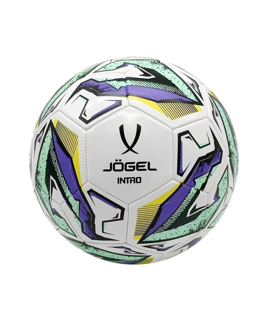Фото Мяч футбольный JÖGEL Intro №5, белый (2118787) - интернет-магазин МегаТерем в Москве