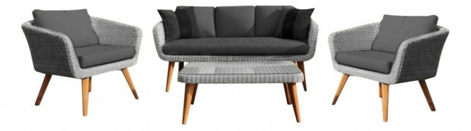 Фото Набор уличный AFM-605G Grey AFN_AFM-605G_Grey - интернет-магазин МегаТерем в Москве