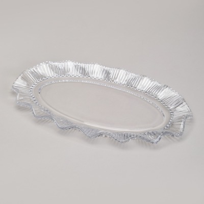 Блюдо сервировочное "crystal pearl" 25,5х16,5 см Lefard (675-110)