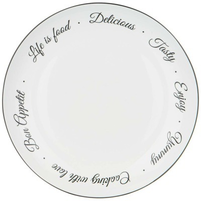 Тарелка обеденная agness bon appetit 24см (598-072) 