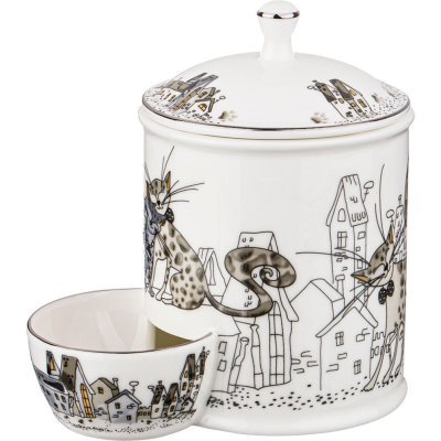 Банка для соли lefard котик...