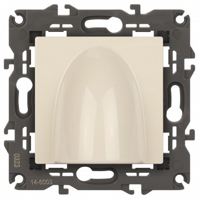 Розетка для вывод кабеля без рамки Эра Эра Elegance 14-6003-02 ER_B0051066