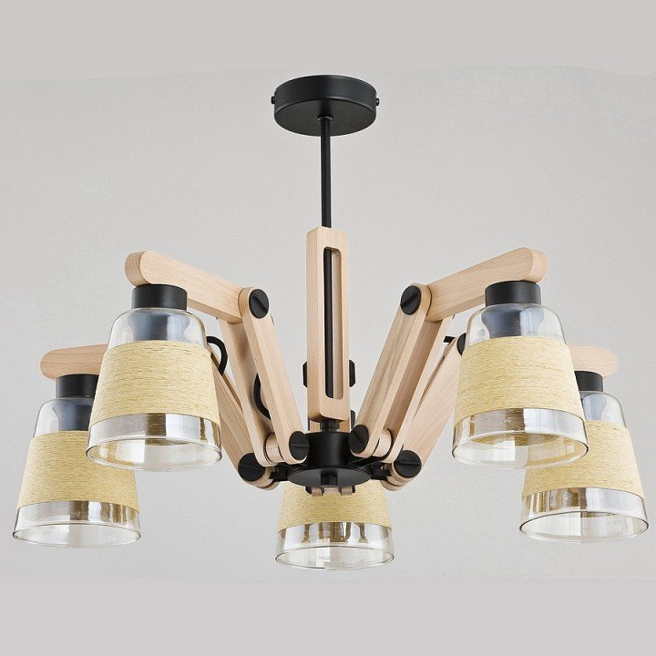 Фото Люстра на штанге Alfa Grace 24295 (абажур 83189) - интернет-магазин МегаТерем в Москве