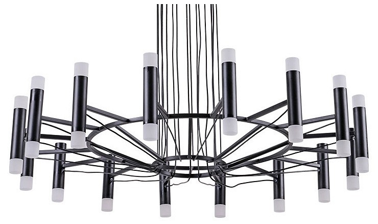 Фото Подвесная люстра Arte Lamp Empire A2482SP-32BK AR_A2482SP-32BK - интернет-магазин МегаТерем в Москве