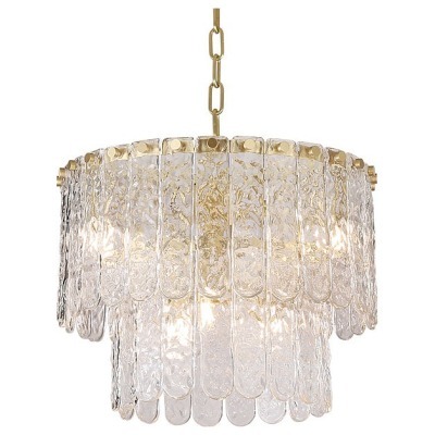 Подвесная люстра Newport DAISY 8370/30 C brass NWP_M0070729