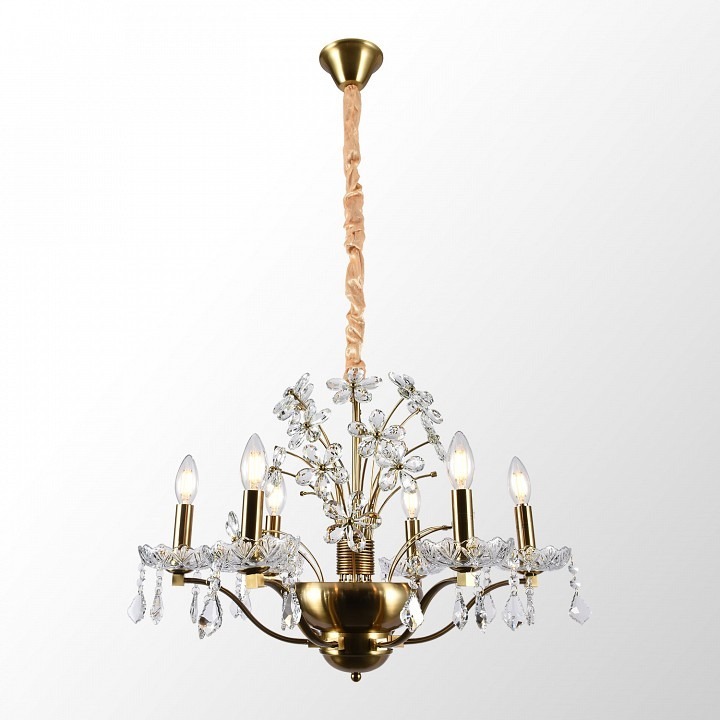 Фото Подвесная люстра Lussole Rains LSP-6011 - интернет-магазин МегаТерем в Москве