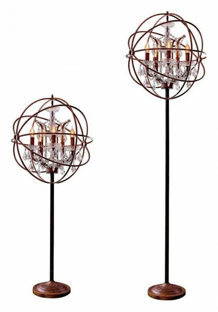 Фото Торшер Loft it Foucaults Orb Crystal LOFT1897FT LF_LOFT1897FT - интернет-магазин МегаТерем в Москве