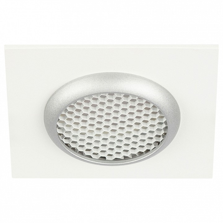 Фото Встраиваемый светильник Эра  KL110 WH/SL ER_B0061532 - интернет-магазин МегаТерем в Москве