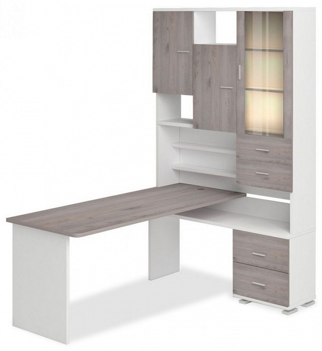 Фото Стол компьютерный Домино СР-620/180 MER_SR-620-180-BENN-PRAV - интернет-магазин МегаТерем в Москве