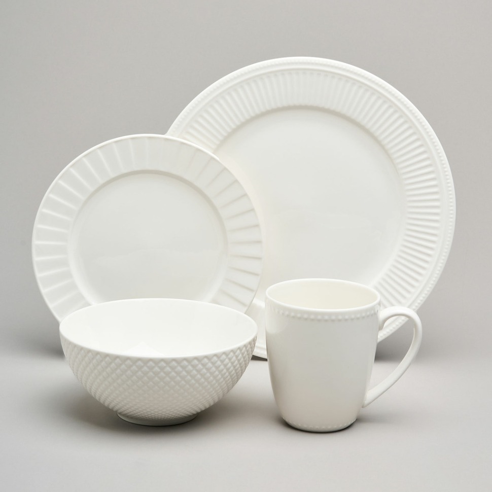 Фото Набор посуды обеденный lefard composition на 4 пер. 16 пр. (425-279)  - интернет-магазин МегаТерем в Москве