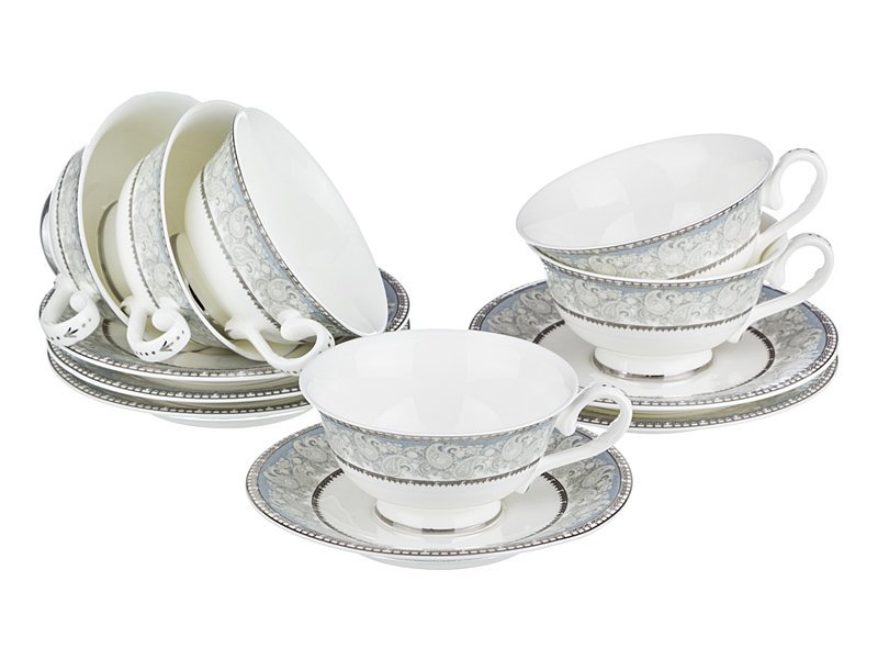 Фото Чайный набор на 6 персон 12 пр. 200 мл. Lefard (586-270) - интернет-магазин МегаТерем в Москве