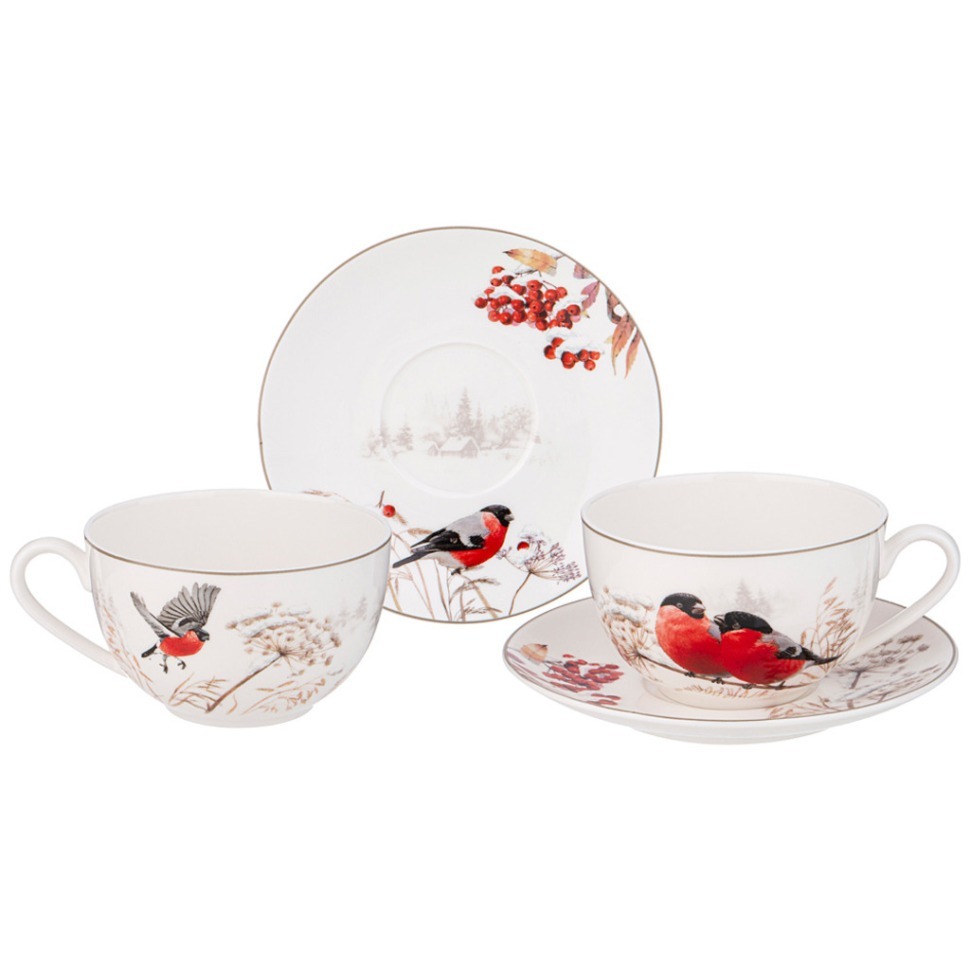 Фото Чайный набор lefard лесная сказка на 2 пер. 4 пр. 300 мл (85-1954)  - интернет-магазин МегаТерем в Москве