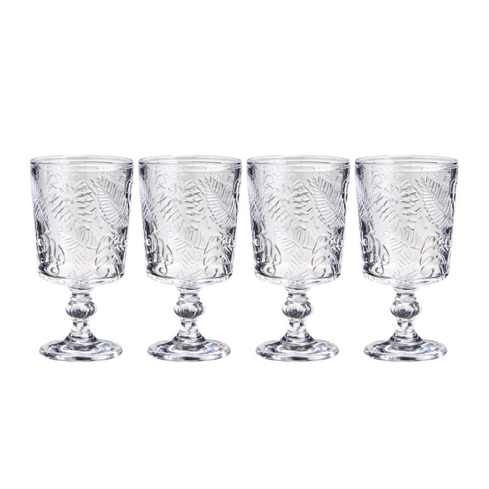 Фото Набор бокалов из 4 шт. flora 350 мл/16 см Lefard (750-009) - интернет-магазин МегаТерем в Москве