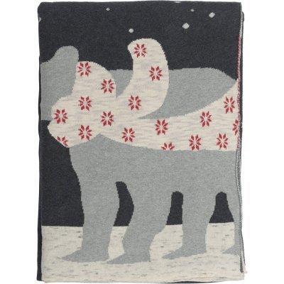 Плед из хлопка с новогодним...