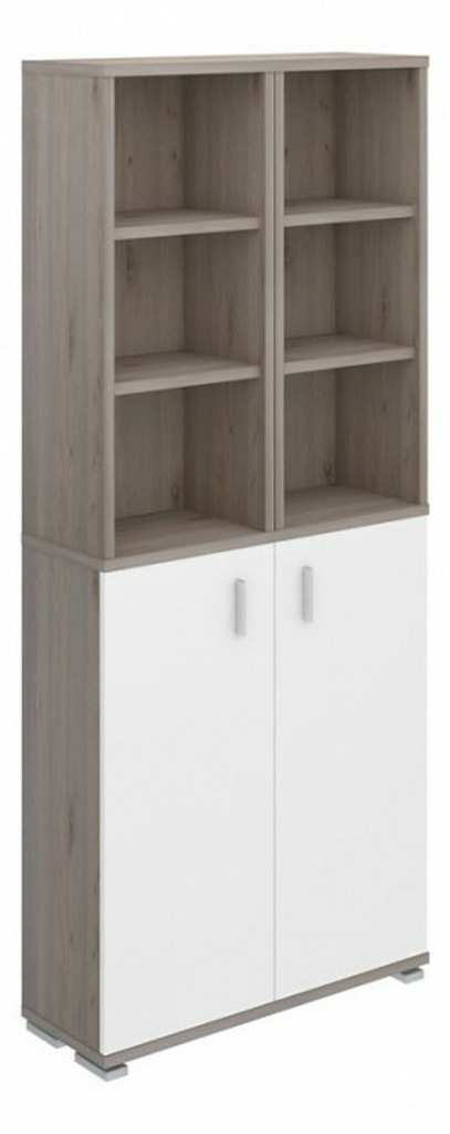 Фото Стеллаж комбинированный Домино Лайт ПУ-30-4 MER_PU-30-4_NBE - интернет-магазин МегаТерем в Москве