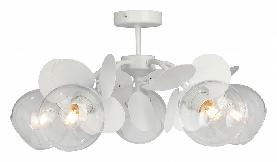 Фото Люстра на штанге Vitaluce V2058 V2058-0/5PL VI_V2058-0_5PL - интернет-магазин МегаТерем в Москве