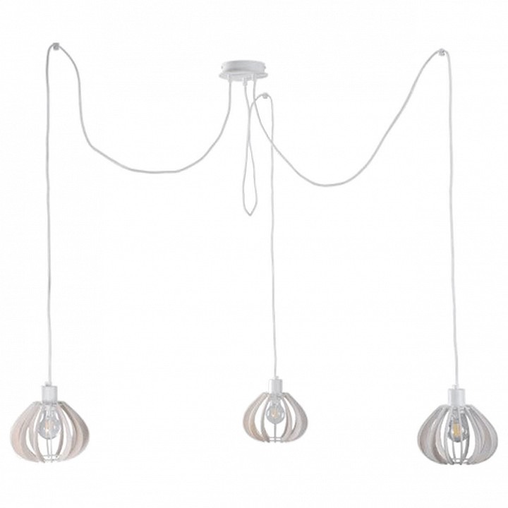 Фото Подвесная люстра Imex MD.9003 MD.9003-3-P-WH IMX_MD.9003-3-P-WH - интернет-магазин МегаТерем в Москве