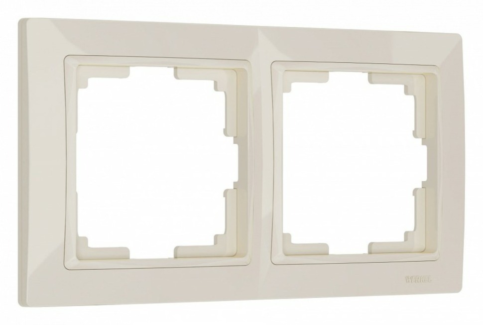 Фото Рамка на 2 поста Werkel Snabb Basic (слоновая кость) W0022003 WRK_a051307 - интернет-магазин МегаТерем в Москве